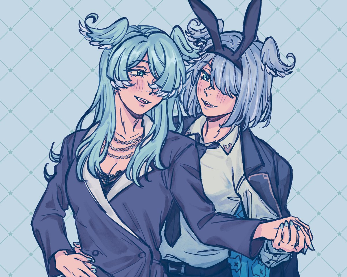 flakesnpie's tweet image. two of them... 🫣😳 #絵リーラ #pendorART