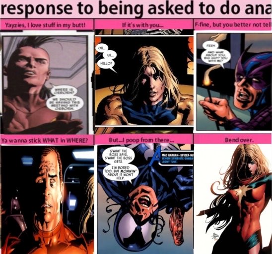 Take my daily dark avengers slop
