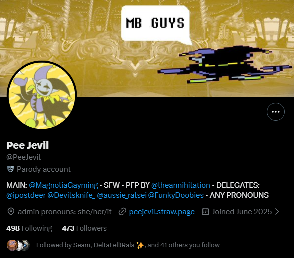 Scratch (retired parody) tweet media
