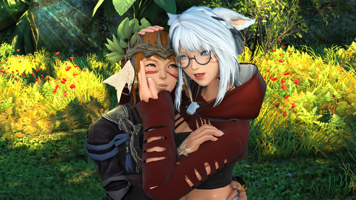 Loook at thiiis cute faaaace !
---       
(Made with a friend !)
| #EorzeaPhotos | #ffxivsnaps | #ffxivgpose I #GPOSERS I #ff14 | #ffxivscreenshots I
