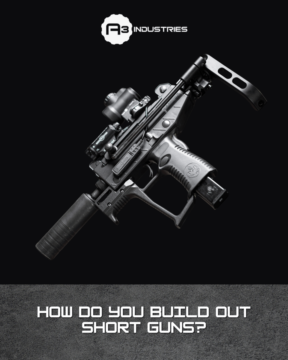 How do you build out short guns?