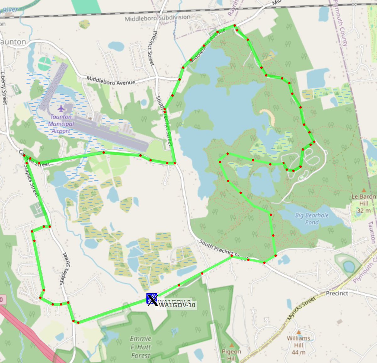 wa1gov's tweet image. First bike ride of the season! Worked Abe, N3BBF and Manual, EA7AAR on #DMR talkgroup 91 bicycle mobile from Massasoit State Park! #hamradio