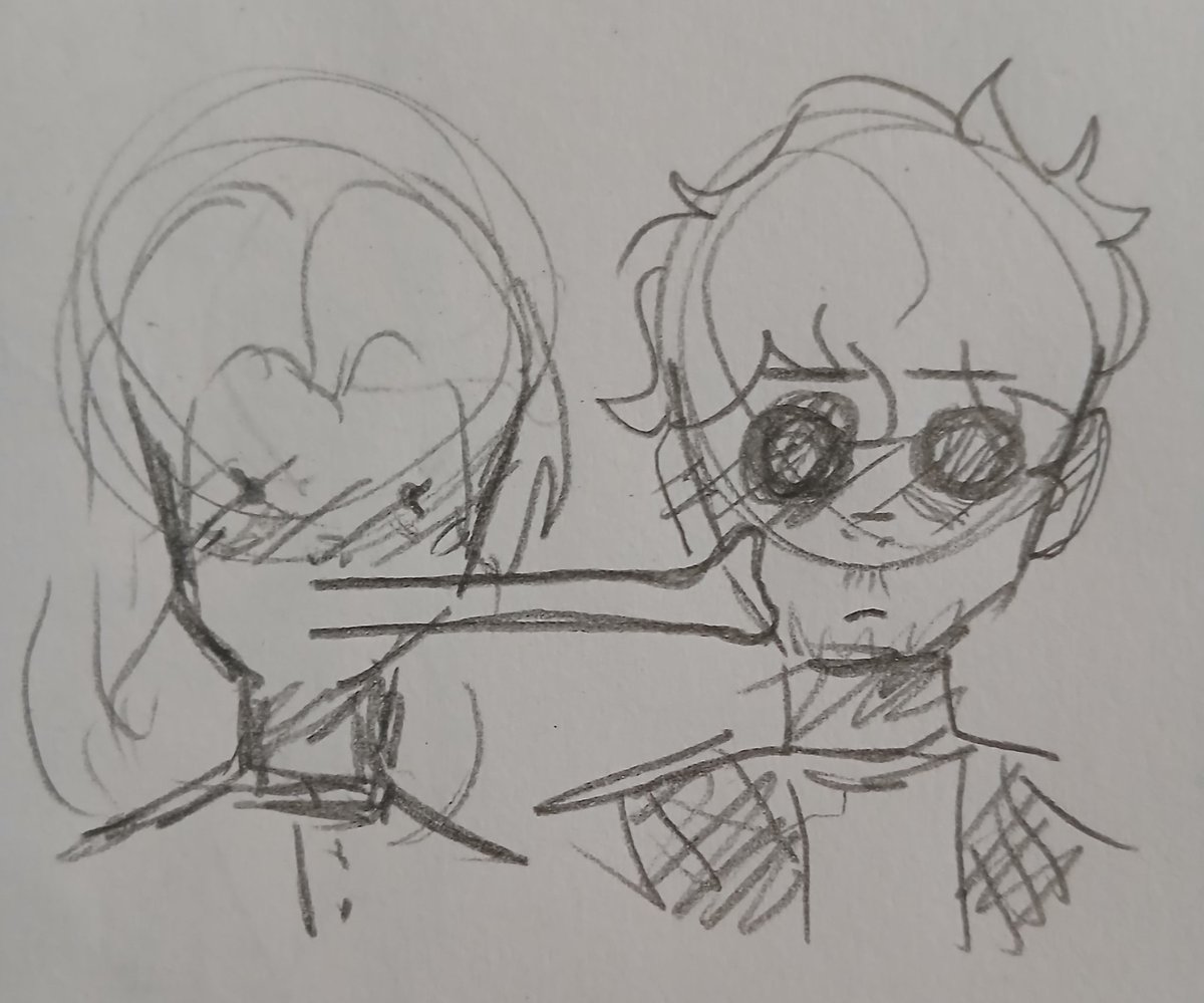 vibrant_eyees's tweet photo. didn't have anything for today so i'm just posting silly sketches of them muehehe
.
.
.
#schmelly #schmellyweek2026 #mikenessa #mikessa #fnaf #fnafmovie #vanmike #vanessashelly #mikeschmidt https://t.co/HgfSyyTktf