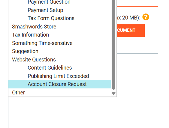RichardTWatson's tweet photo. I hate to jump on a bandwagon, but $12 a year isn't cost-effective for me, so I'm leaving #Draft2Digital too (the process, btw, seems to be using the Contact Form's Account Closure Request - per the ToS, you don't even need a reason). Find my books on Amazon, I guess! #amwriting https://t.co/MMfyxIicva