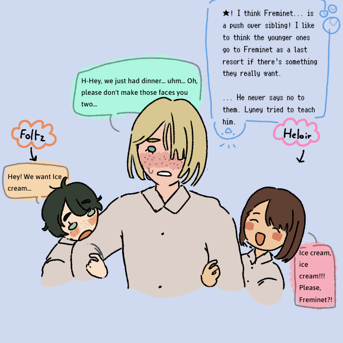 Can they rerun his ass already I'm tired 

Anyway, small HC on Fremi because I luv him very much <3

#Freminet #HOTH #genshinimpact