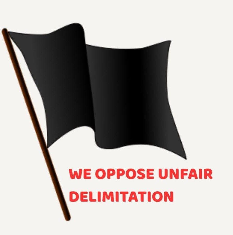 YEM_AAR's tweet photo. #WeOpposeUnfairDelimitation 🌑 https://t.co/whcWxRp7B2