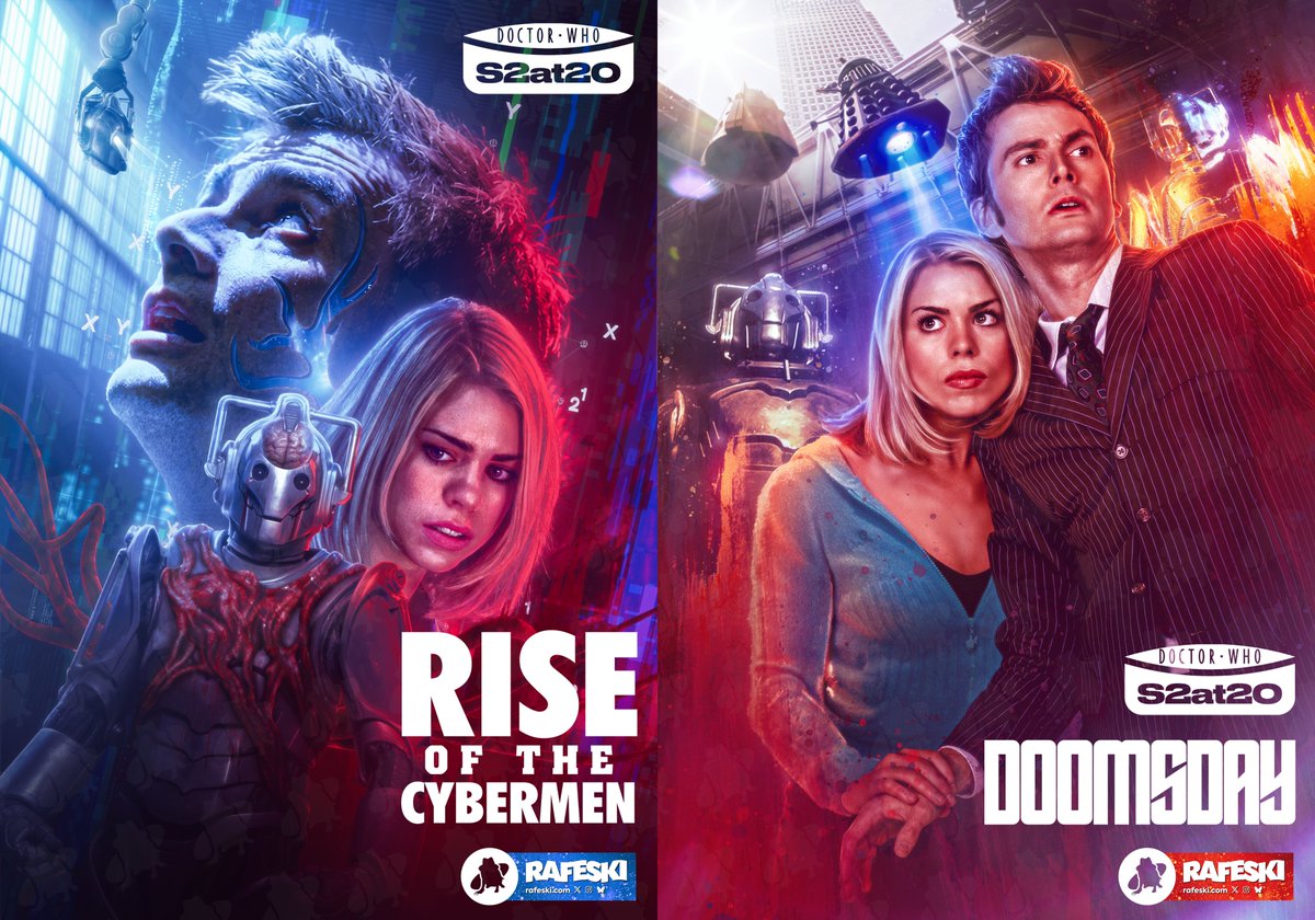 rafeski_'s tweet image. "Think you've seen it all...think again!"

20 years since #DoctorWho S2! Here's a couple art pieces to celebrate the anniversary of one of my all-time favourite series! 👟🌹💥

#S2at20 #DavidTennant @billiepiper @russelldavies63 @bbcdoctorwho @benjamin_cook #Dalek #Cyberman