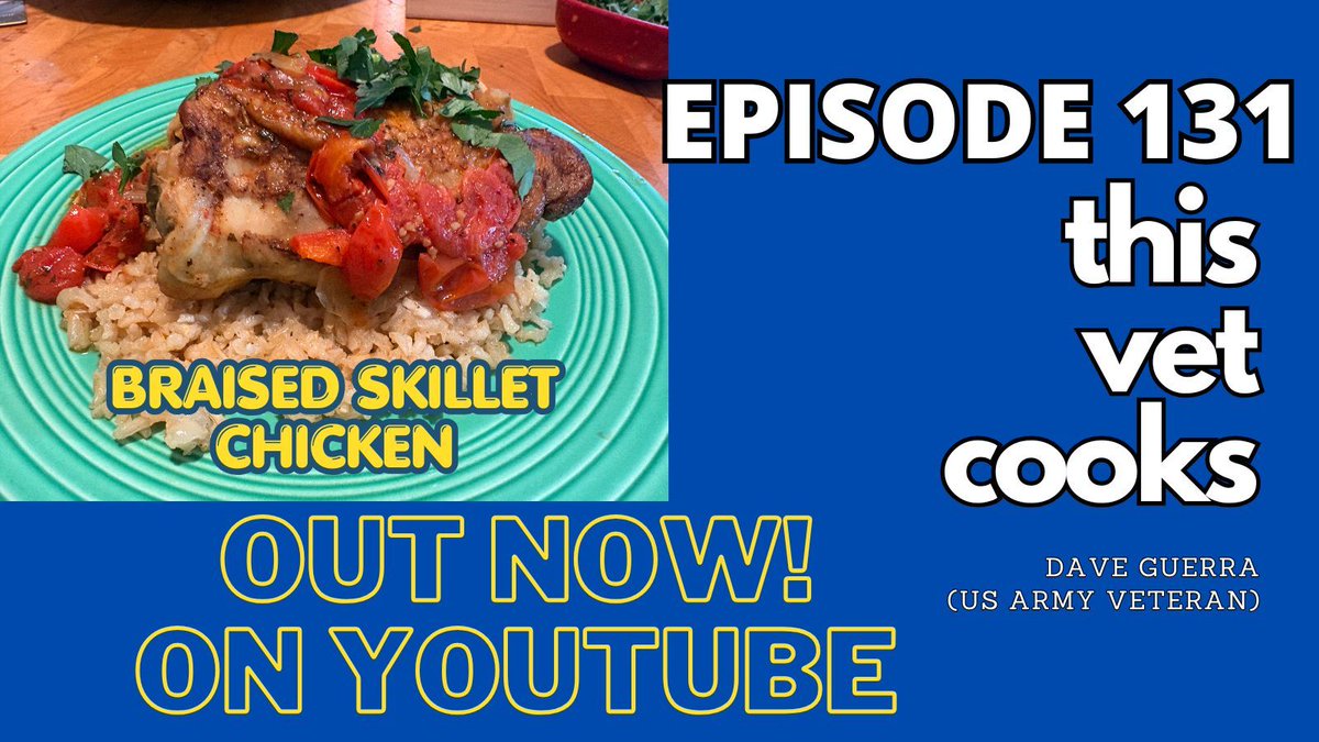 thisvetcooks's tweet image. If you’ve got a skillet, you’ve got dinner.
This braised chicken recipe is comfort food DONE RIGHT.

🎥 Watch &amp;amp; cook along: youtu.be/_xx0vZHVlKw
#ComfortFood #ChickenDinner #CookingAtHome