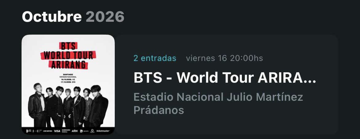 fersita ⁷ VERÁ A BTS 🇨🇱 tweet media