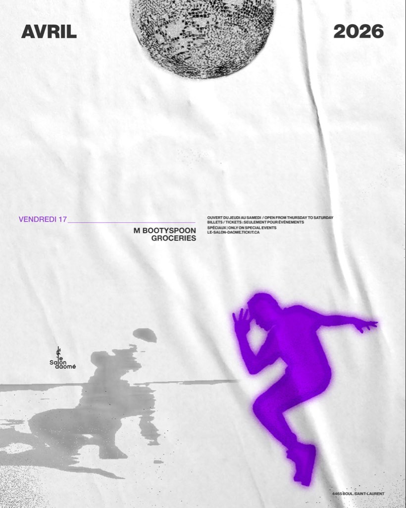 DJing Salon Daomé in Montreal Friday night w <a href="/summer_savoury/">taylor</a> 
💿🎧 

⚓️🛥️

ra.co/events/2407773