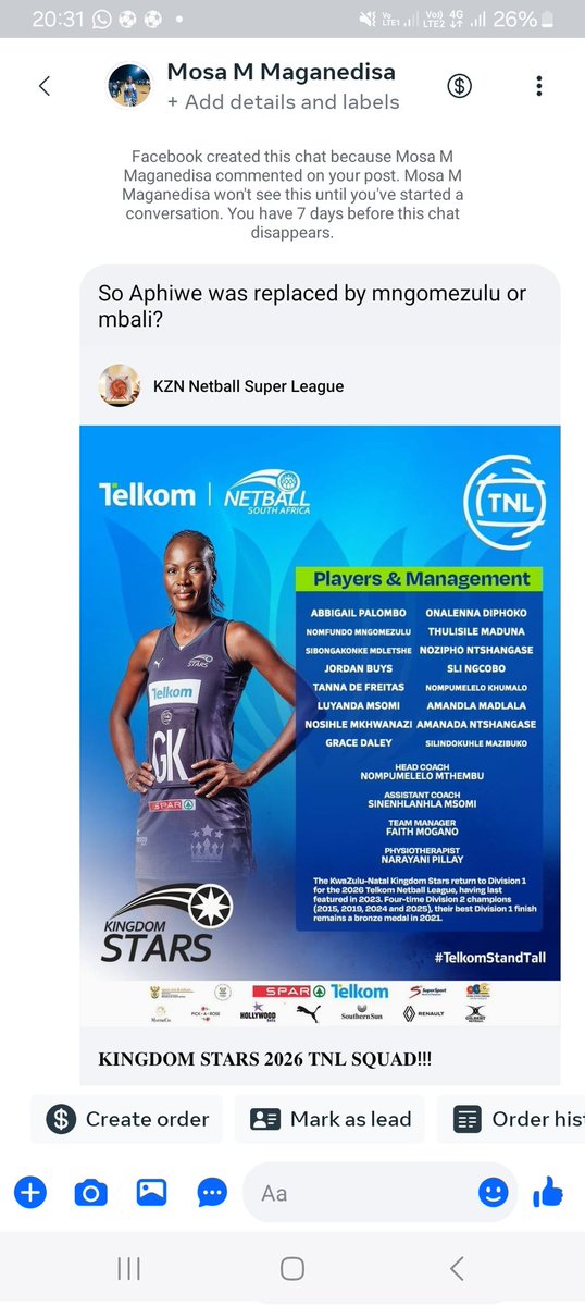KZN Netball Super League tweet media