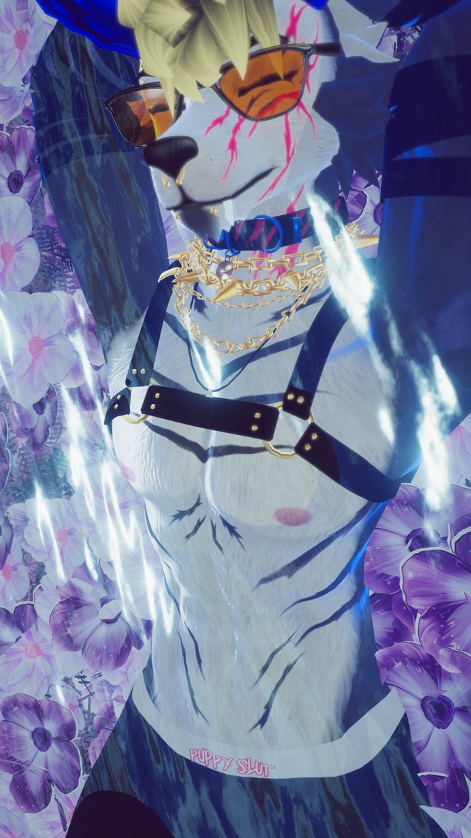 intertwined and comfortably confined 
#vrchat #vrc #vrcfurry #vrchatphotography #vrchatcommunity #vr #furry #werewolf