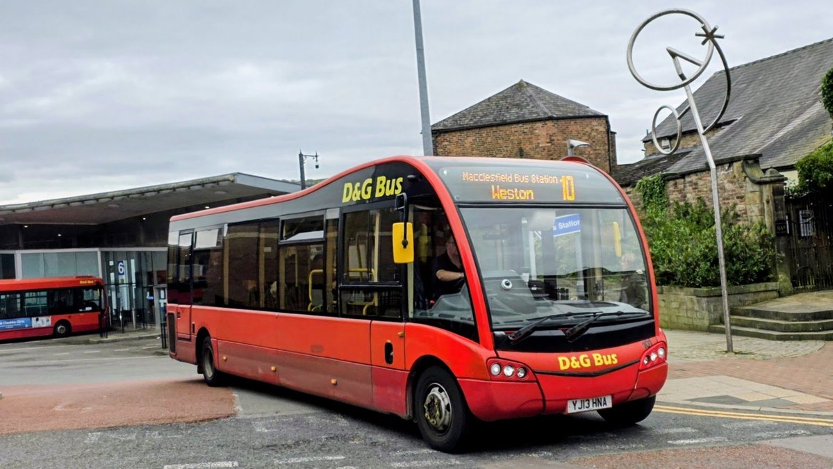 WC2512's tweet image. .@DG_Buses sisters departing #Macclesfield this afternoon..  

101 - YJ13 HNA working a 10 service heading to #Weston. 
102 - YJ13 HNB working a 150 service heading to #AlderleyPark.