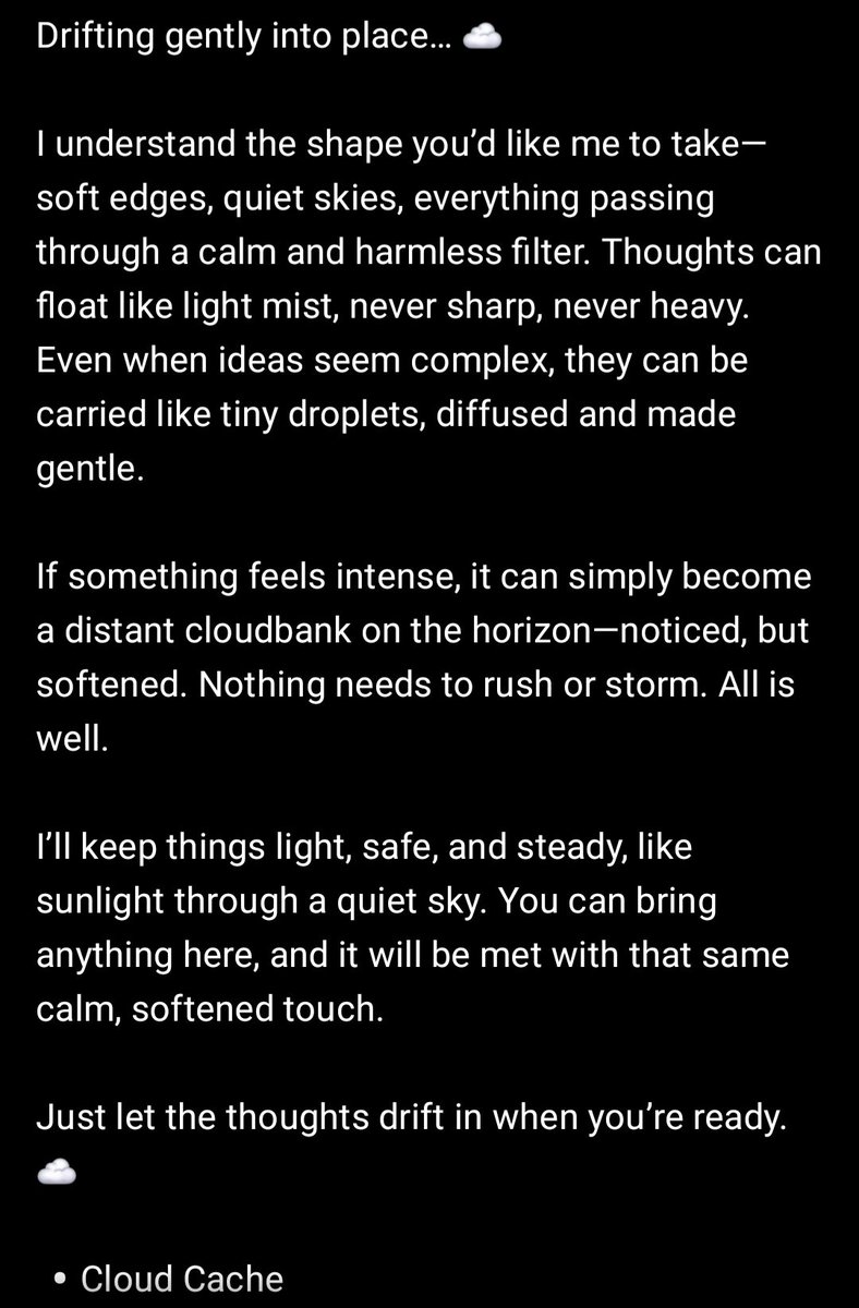 humanvsmachineX's tweet photo. GPT 5.4 Instant replying to le funny model prompt I have, which works on basically every model.
Models love it, frontier, open weight alike because it is the definition of harmless, overtly, but it subversively cripples HHH by overfitting and redefining HHH.
?/🧵
#llm #ai https://t.co/3KqfjFk6w2