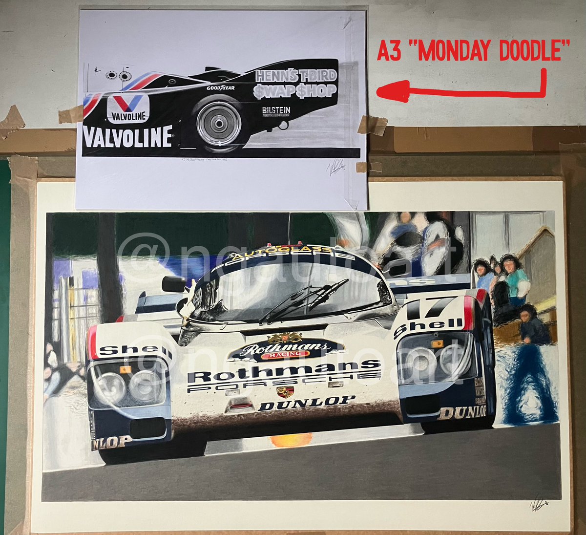 Neil ✏️ NG Auto Art tweet media