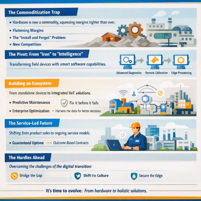 vallumsoftware's tweet photo. The #Industrial Shift: Why Field Devices Must Do More Than Just "Measure" - https://t.co/Wb8ZkqoZ1r #OT #ICS #IoT #IIoT #edge #software #AI ML #datanalytics https://t.co/eOZtRi7C7w