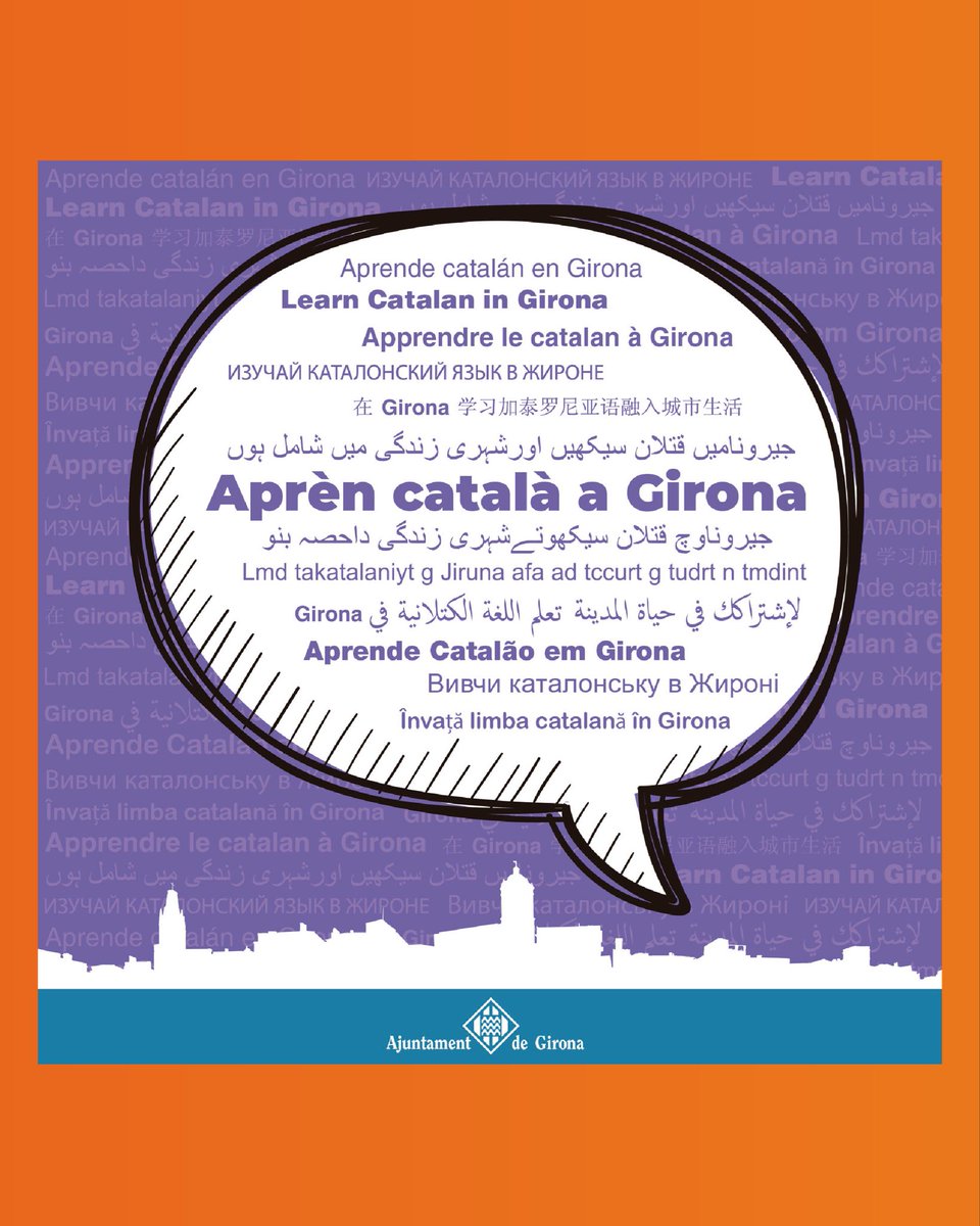 nousolorg's tweet photo. 📖 NouSol s'integra a la guia "Aprèn català a Girona"!
@Girona_Cat ha publicat el tríptic amb l'oferta de cursos de la ciutat i ens fa molta il·lusió aparèixer-hi amb el nostre projecte Enxarxa’t en català.

✔️Cursos de català per a adults amb conveni amb CPNL ✨
@gencatdigital https://t.co/8Fur0m60Mm