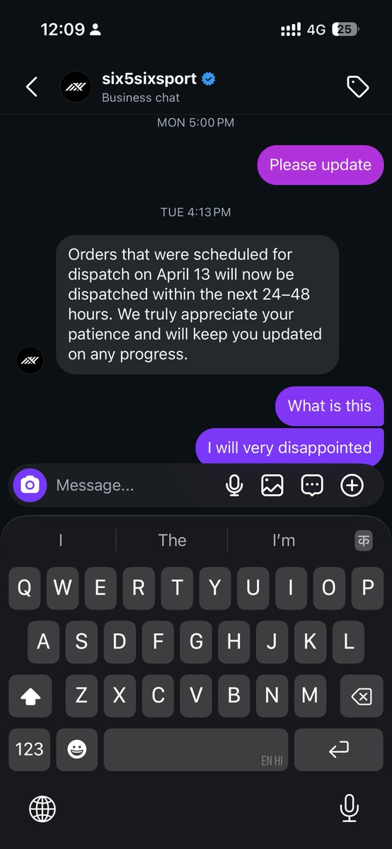 mannish790's tweet image. Order not delivered even after the promised date -completely unacceptable.

If this isn’t resolved immediately, I will be forced to approach the Consumer Court for deficiency in service. #CustomerRights
@SIX5SIXSport 
@PunjabKingsIPL 
@jagograhakjago