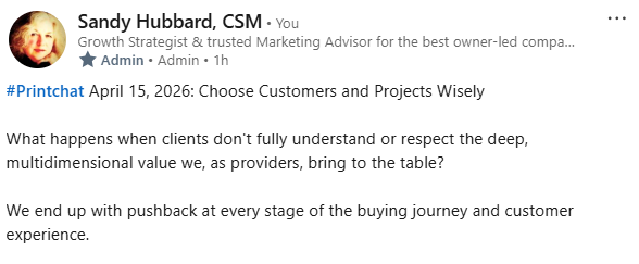 Sandy Hubbard, Growth Strategist/Marketing Advisor tweet media