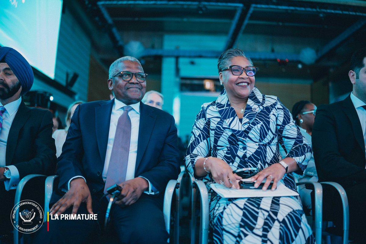 PrimatureRDC's tweet image. #RDCongo #Washington2026
15 avril 2026 | En marge des Réunions de printemps du Groupe de la Banque Mondiale et du FMI, la Première Ministre, Cheffe du Gouvernement, Judith Suminwa Tuluka, a pris part à la conférence “Water Forward: Driving Jobs and Opportunities” (Promouvoir le