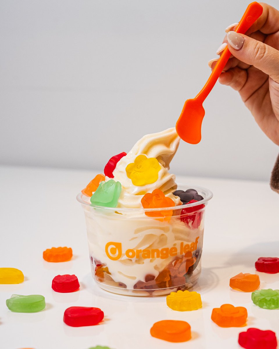 Orange Leaf Frozen Yogurt tweet media
