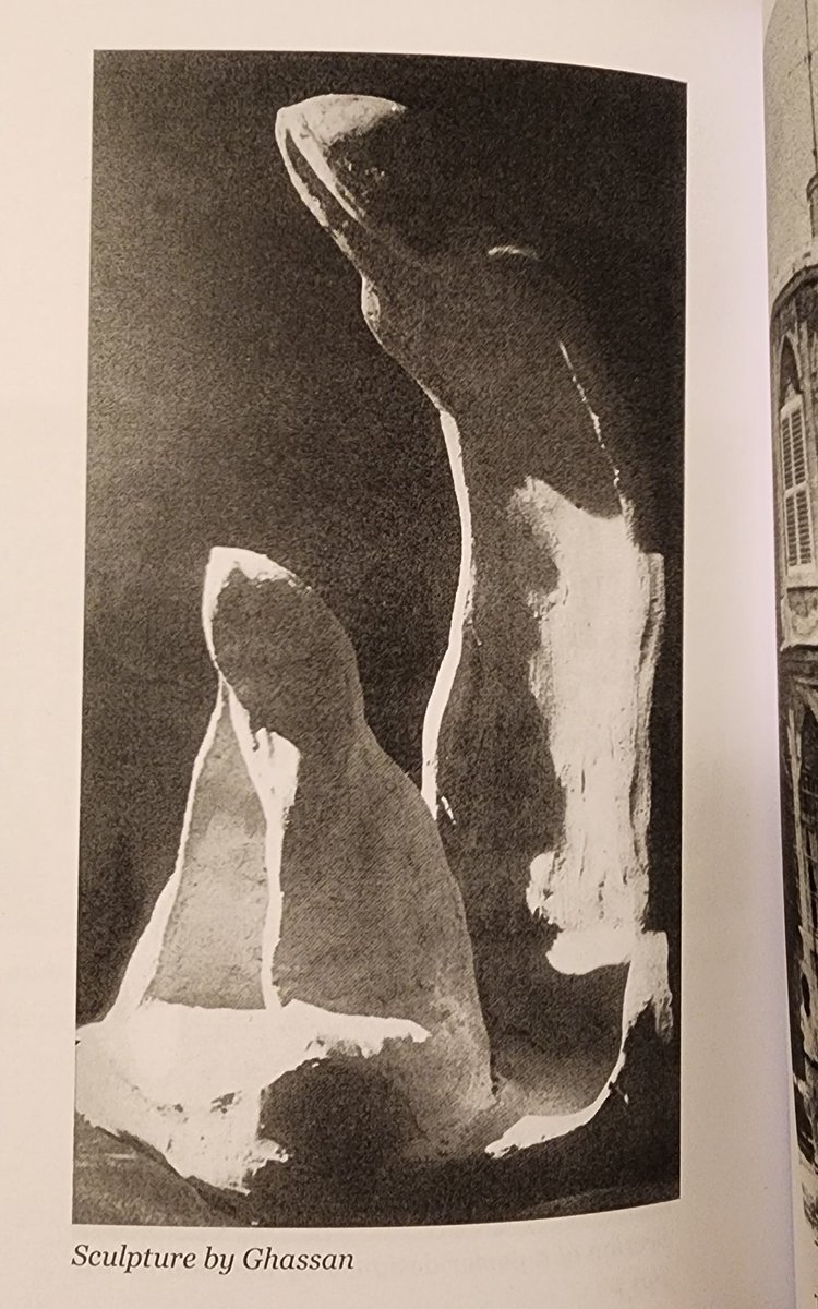 Kanafani as sculptor is something we are still deprived of seeing much documentation of, but the occasional emergence of things like this leads me to hope there is more somewhere. still wishing we could see something like this in the future.