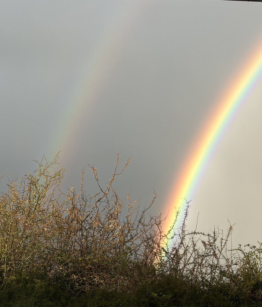 MiniOCD's tweet image. Double rainbow #Leitrim #rainbow