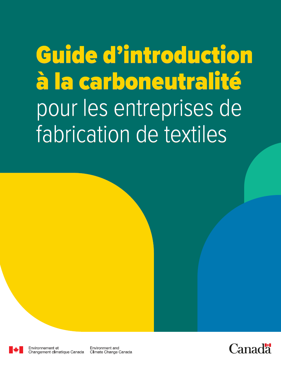 environnementca's tweet image. 🧵 De la fibre au tissu, le secteur textile canadien joue un rôle clé dans la transition #NetZéro. Notre plus récent guide aide les fabricants à rivaliser dans un monde à faible émission de carbone.