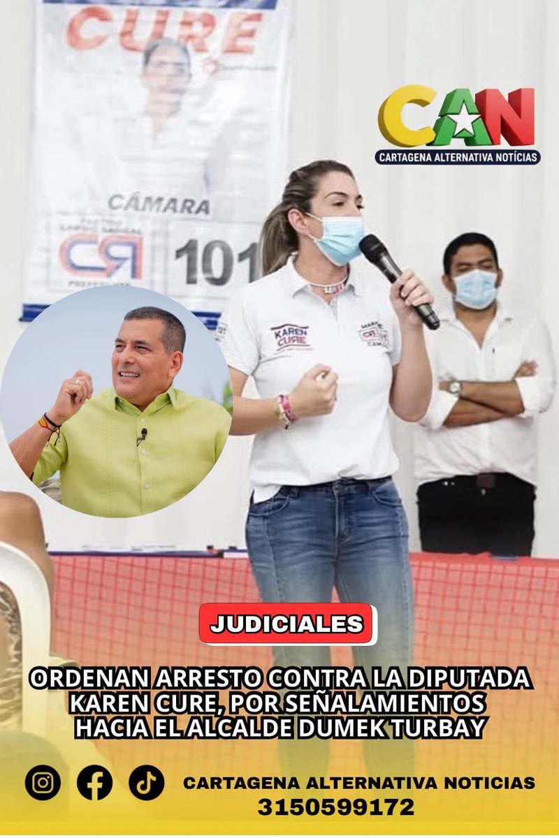 A esto sí le dan amplio cubrimiento, pero el alcalde <a href="/dumek_turbay/">Dumek Turbay Paz</a> tiene a una contratista (Fany Pachón) que ya fue arrestada 3 días por lo mismo (desacato) y actualmente tiene otra orden de arresto de 10 días y los medios aliados del alcalde, el alcalde, el secretario del