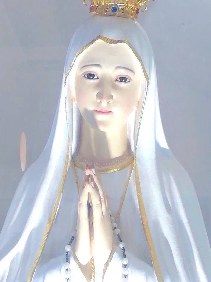 “There is no problem, I tell you, no matter how difficult it is, that we cannot solve by the prayer of the Holy Rosary.’’
 
Our Lady of Fatima