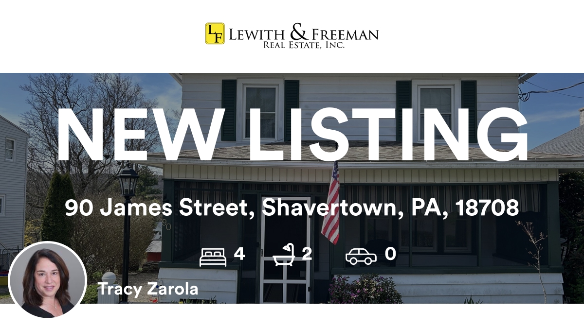 🛌 4 🛀 2
📍 90 James Street, Shavertown, PA, 18708

Our agent’s latest listing on RateMyAgent
(PA) AB069483
rma.reviews/9zs2riqf9hxh

...
#ratemyagent #realestate