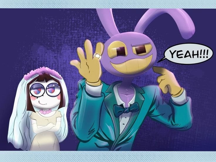 Olivia_artist02's tweet image. Love looks different when chaos says ‘I do’ 💍
.
.
.
#funnybunny #tadc #jax #pomni #tadcfanart
#Itsnotmyart