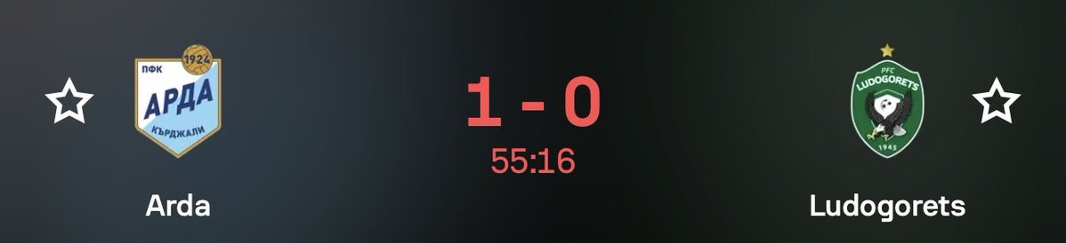 blazentije's tweet image. 🇧🇬 TILT! Arda vs. Ludogorets: It was predicted with a first-half goal and it happened 🤝👏 I think they’re not done scoring today ⚽️ BTTS is a must for Ludogorets… #InPlay #Bet365 #Tipster #Bulgaria