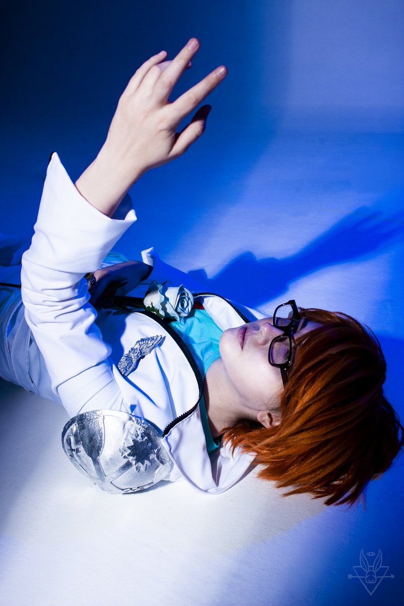 Arthy4's tweet photo. Irie Shoichi by me 
photo by @SelenLavi 
Happy Anniversary KHR 🔥
#katekyohitmanreborn #irieshoichi #cosplay https://t.co/4t7FSk2e3G