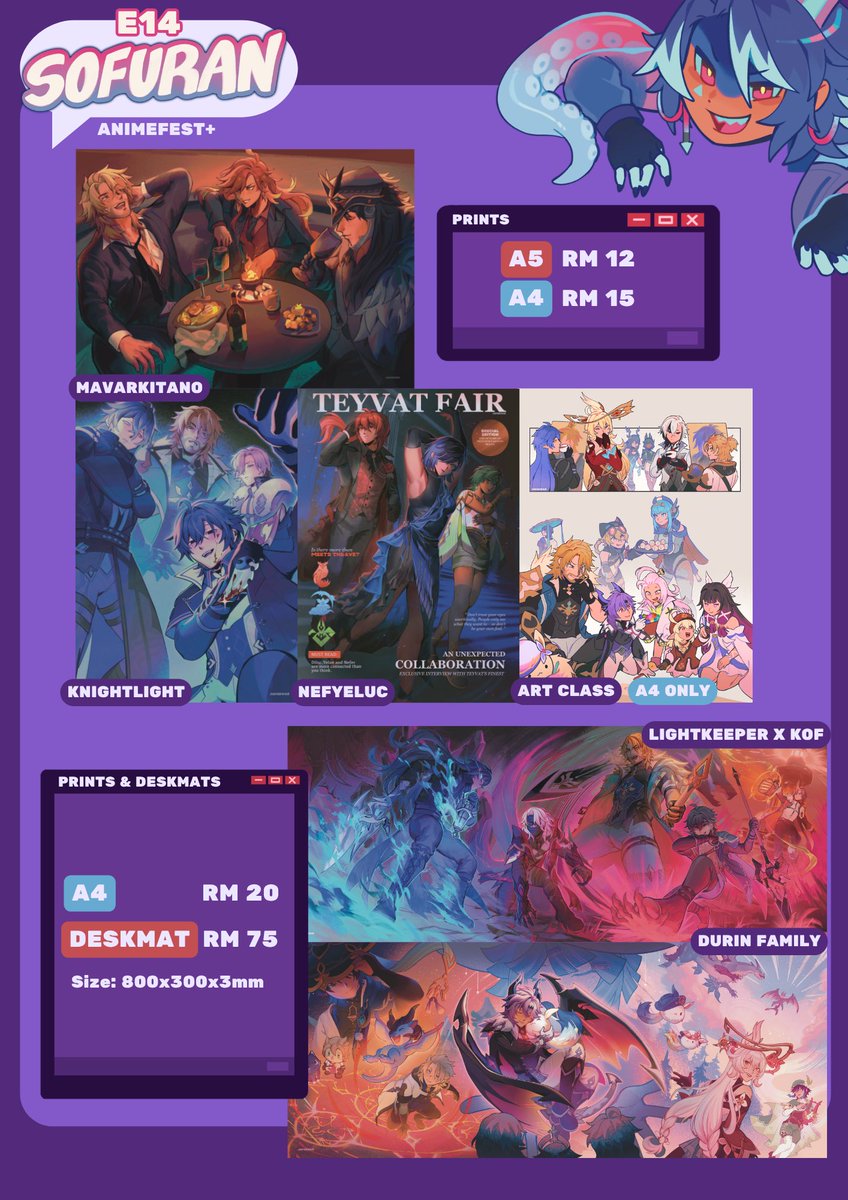 Cataclysm 🐙🔺 (Animefest+ E14 Sofuran) tweet media