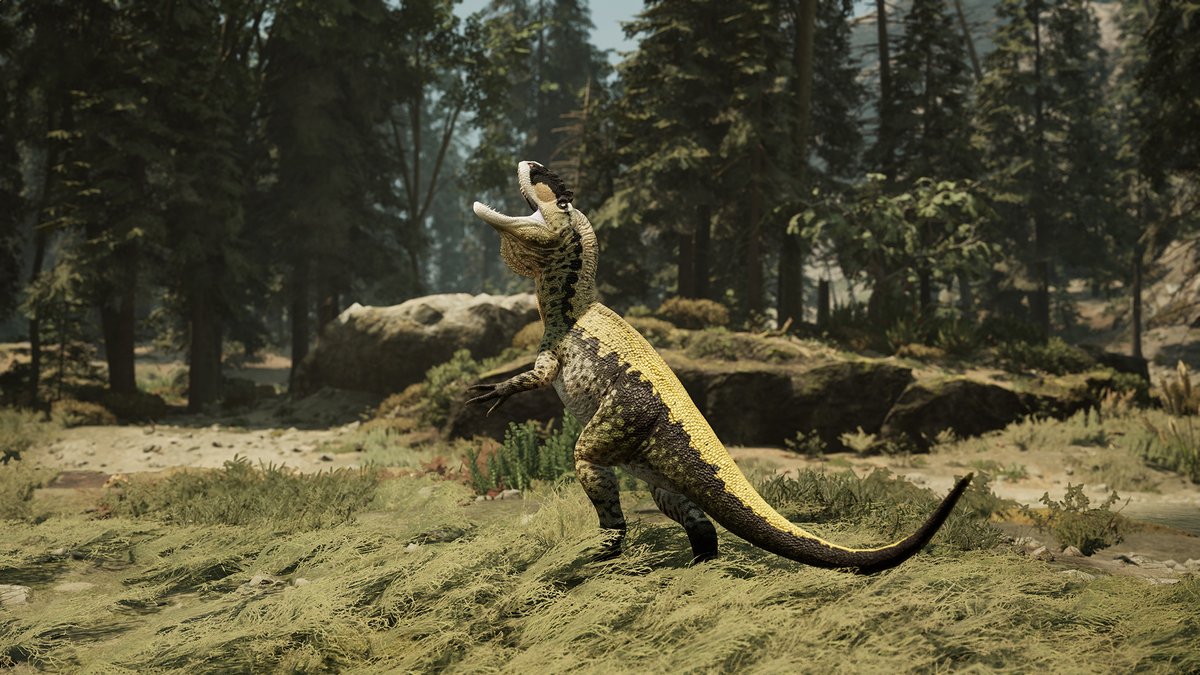 pathoftitans's tweet image. Have you caught the noxious Metriacanthosaurus inflicting its prey with toxins or helping groupmates heal after a close battle? What was your most memorable encounter with the toxin-dealing Metri?

#pathoftitans #dinosaurs #dinosaurgame #game #gaming #metriacanthosaurus #dinoTLC