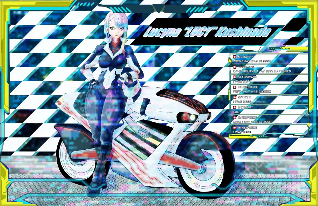 j2miner's tweet photo. Street racing biker girl Lucy #fanart #cyberpunk #edgerunner https://t.co/dPWTrAN3AD