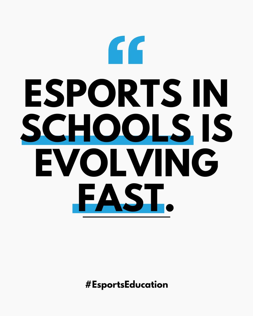 LIGamingLeague's tweet photo. Esports in schools is evolving fast. Once schools have access to esports… what comes next?

• How does this connect to career pathways?
• What are students actually learning?
• How do schools measure outcomes?

#EsportsEducation #K12 #CTE #EdTech https://t.co/6ou51vspvW