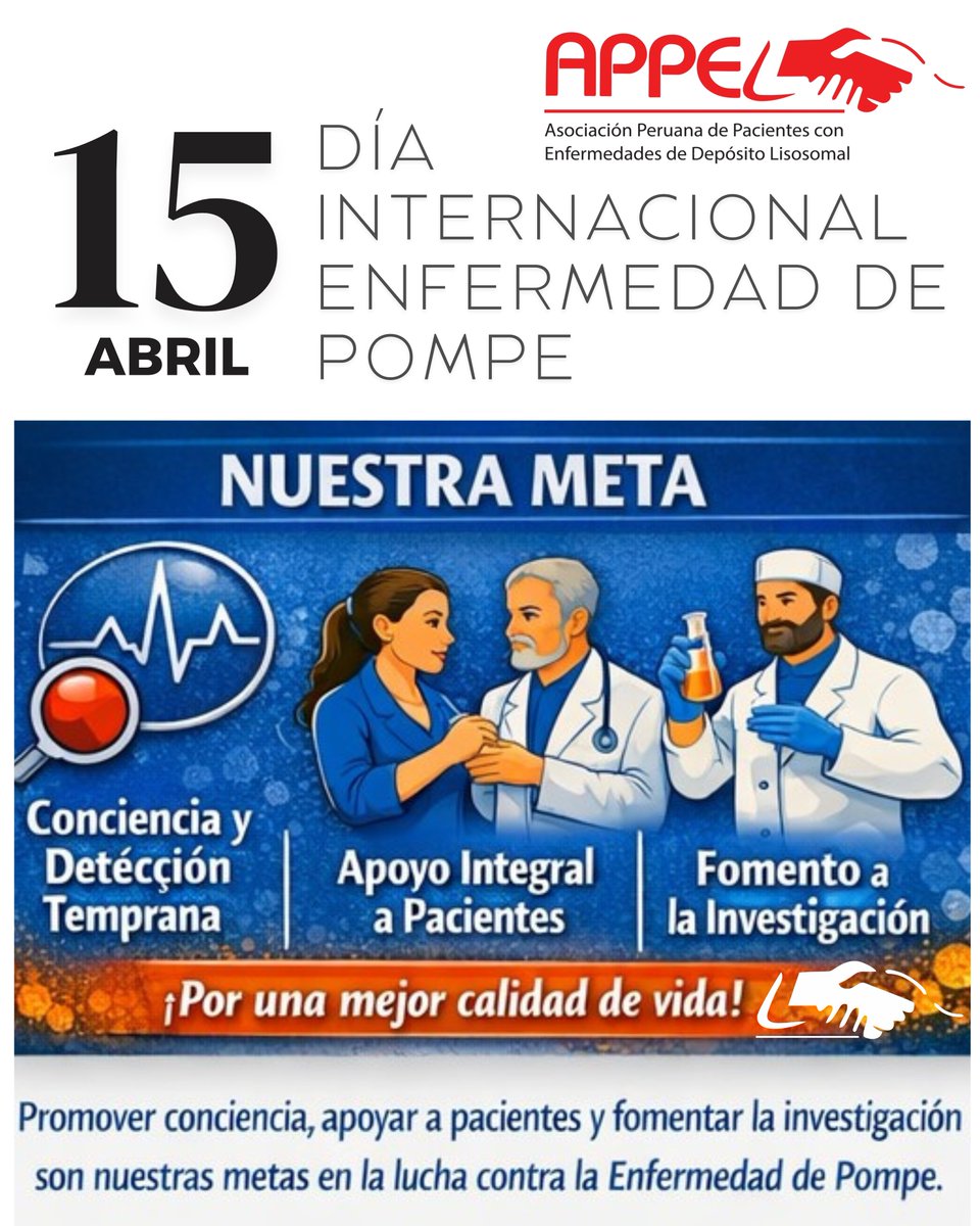 APPEL - Enfermedades Lisosomales Perú tweet media