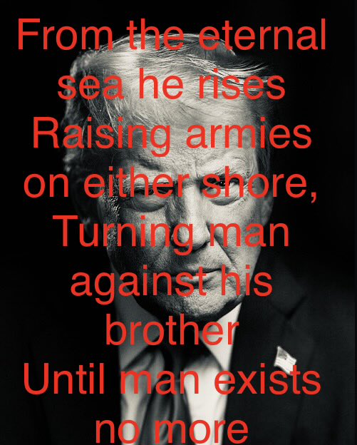 Definitely the #AntiChrist
I’ve Been Saying It For Years
#TrumpAntiChrist #OMEN