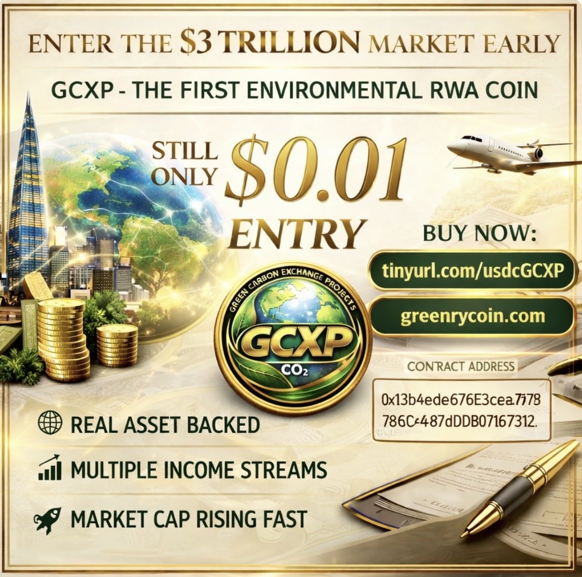 GCXP-Green Carbon Exchange Projects tweet media