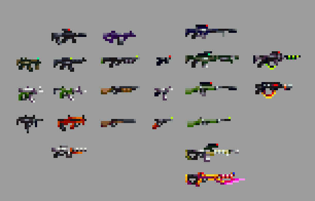 BroccoliWalkway's tweet photo. working on adding variety to Drifter Squad's weapon roster to increase differentiation between factions and give the world a greater sense of depth #gamedev #indiedev https://t.co/JOa9asd2NR
