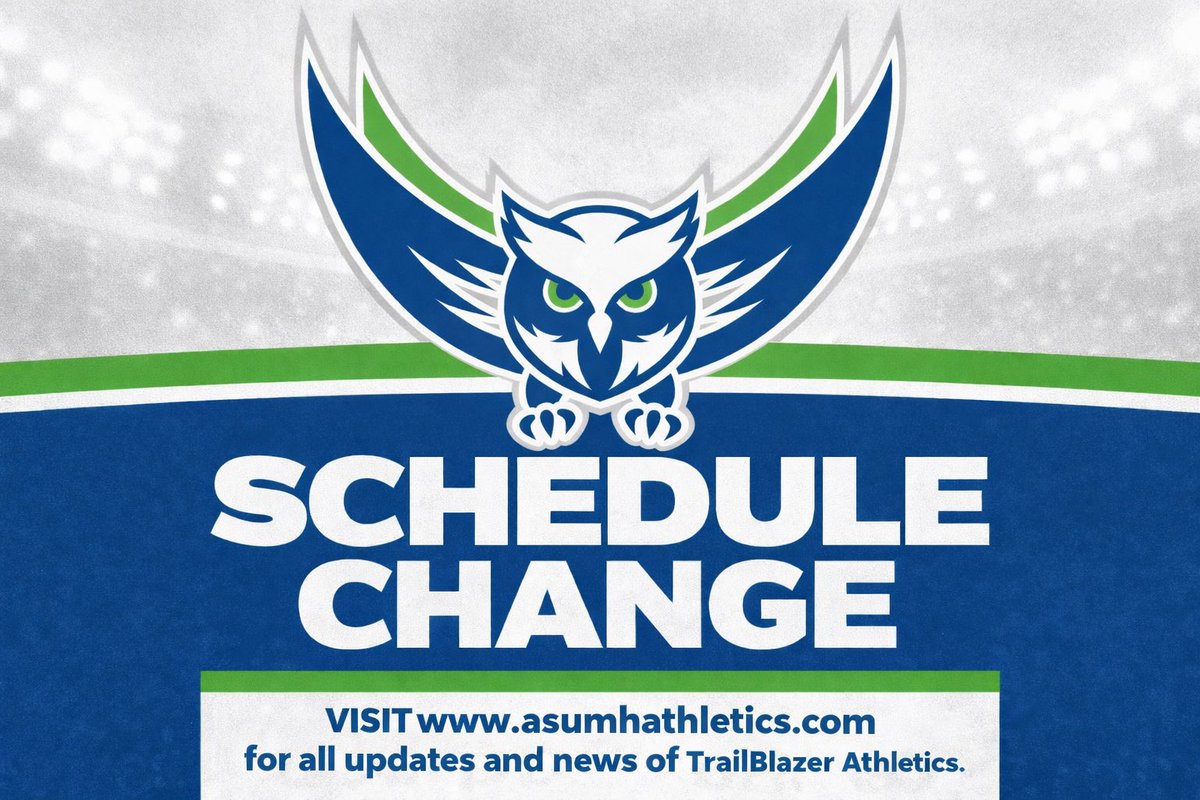 ASUMHBSBL's tweet photo. TrailBlazer Baseball has altered their series vs. ASU-Three Rivers and will now play

Thursday vs. ASU-TR @ Lakeside HS in Hot Springs (Time: TBA) 

Friday vs. ASU-TR @ Henderson State University (Time: 1:00PM) https://t.co/RJ2cn6JbOT