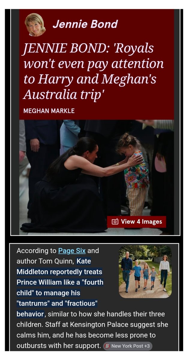 NSome1ne's tweet image. 🙄🤣🤣🤣🤣

Not even she believes the BS she's saying.

FIRST THEY WATCH

THEN THEY HATE,

#William is probably incandescent with rage at this moment, while #Kate is probably trying to calm him down over the phone by treating him as if he were her youngest child.

THEN THEY COPY.