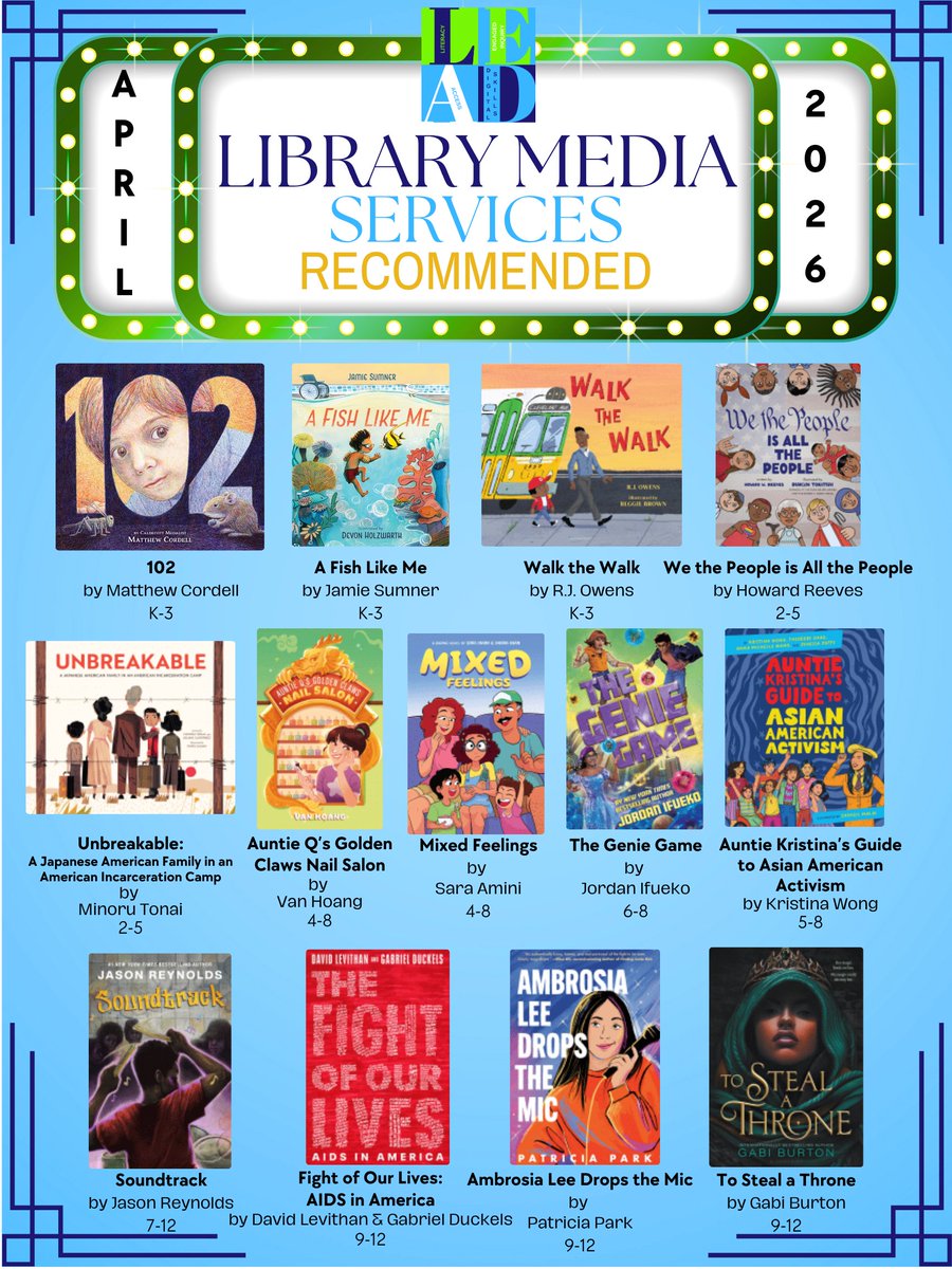 JCPS Library Media Services Department tweet media
