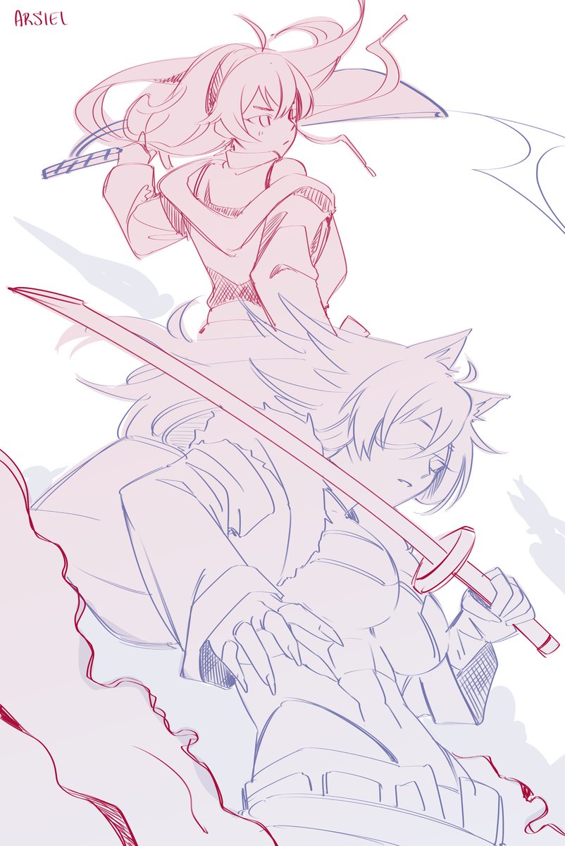 Takumishimizu96's tweet image. Mushoku Tensei: Eris and Ghislaine 🔥🔥🔥

#MushokuTensei #artworks #イラスト #漫画家志望
