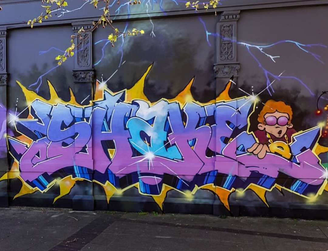 HipHopVandals's tweet image. SHAKE*  #Graffiti #HipHop