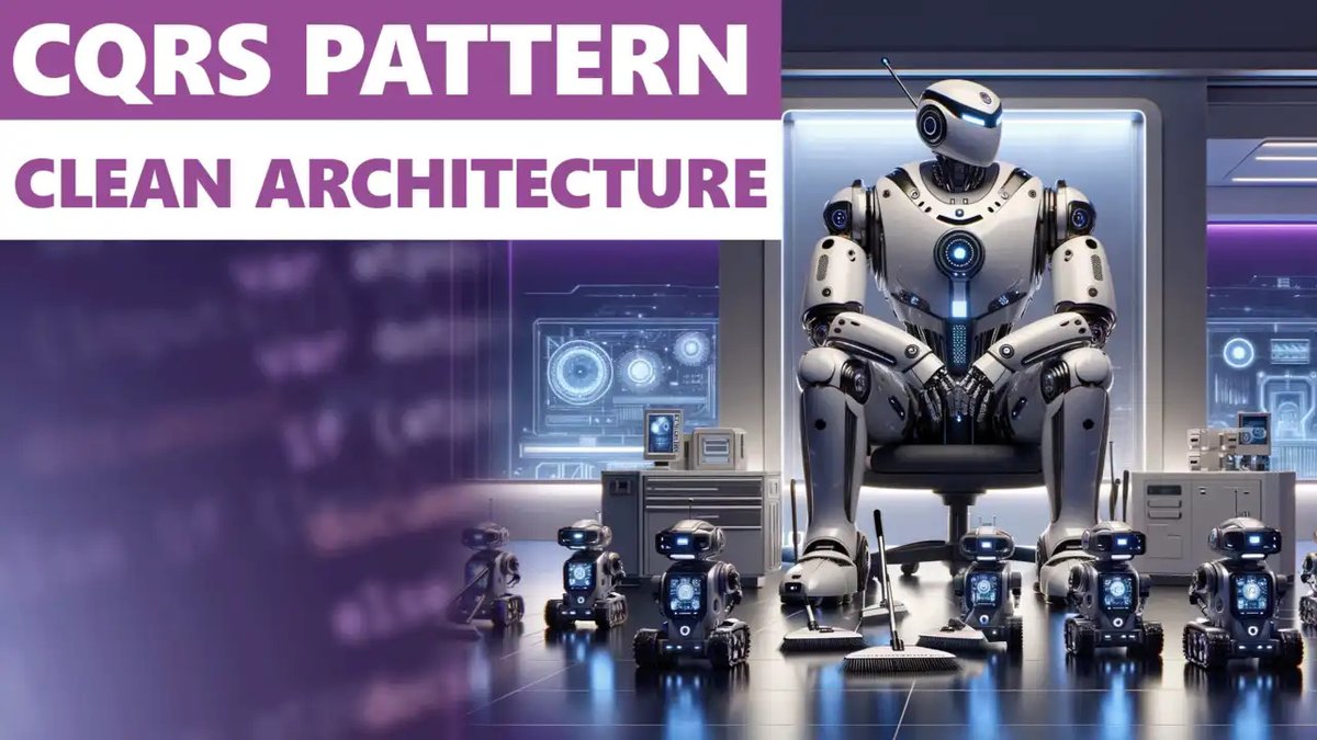DevLeaderCa's tweet image. What is CQRS and how might it fit into Clean Architecture?

Read more here:
bgh.st/9qk4pu

#DotNet #CSharp #CleanArchitecture