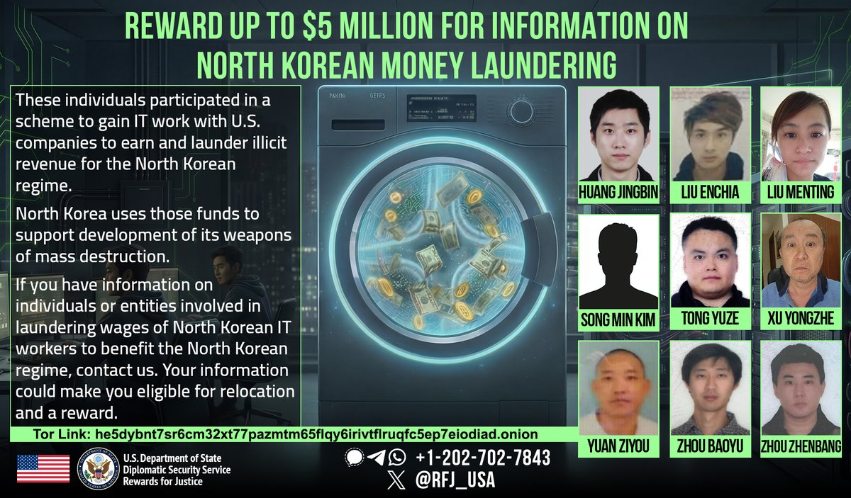 Rewards for Justice tweet media