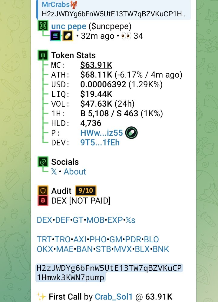 MrCrab{moni..moni..monieeeee}🦞 tweet media